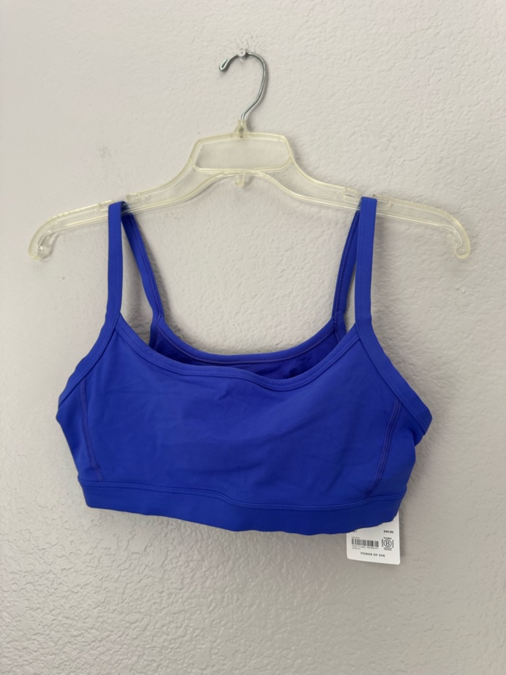 Athleta Women's Seamless Sports Bralette - Bonnet/Periwinkle Small New With Tags